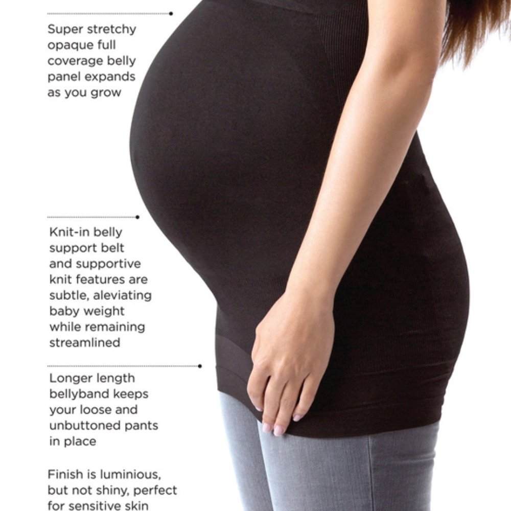 BLANQI MATERNITY BUILT-IN SUPPORT BELLYBAND L/XL - Picture 3 of 4